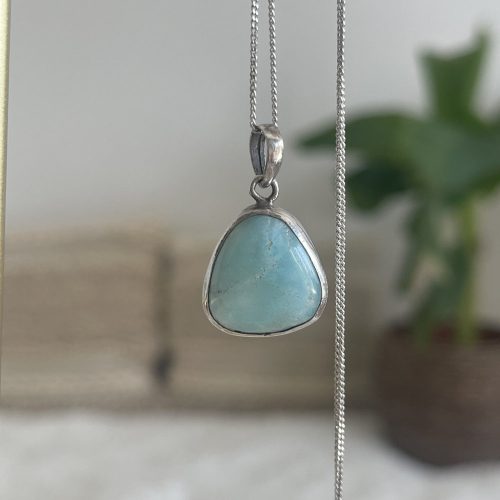 Larimar ezüst medál